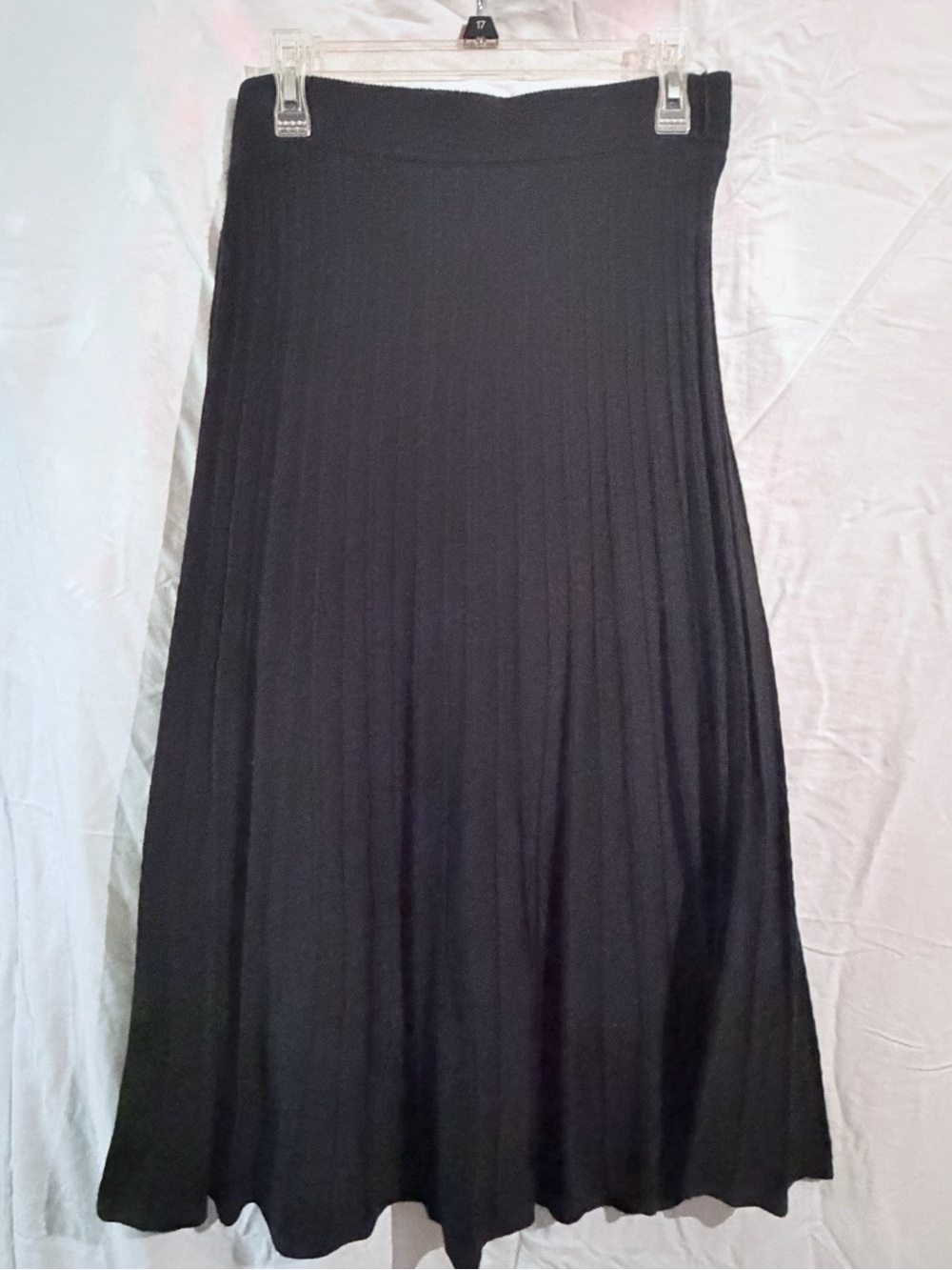 Classic Black Pleated Women’s Skirt